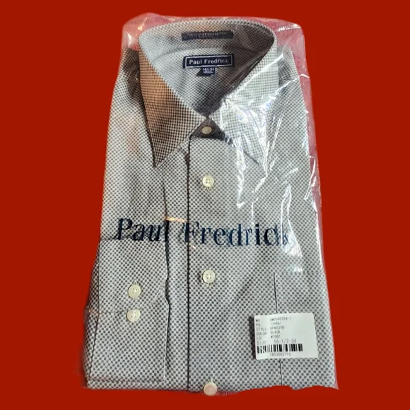 Paul Fredrick | Shirts | Paul Fredrick Finest Long Staple Cotton Dress Shirt Black And White Nwt | Poshmark Paul Fredrick | Shirts | Paul Fredrick Finest Long Staple Cotton Dress Shirt Black And White Nwt | Poshmark